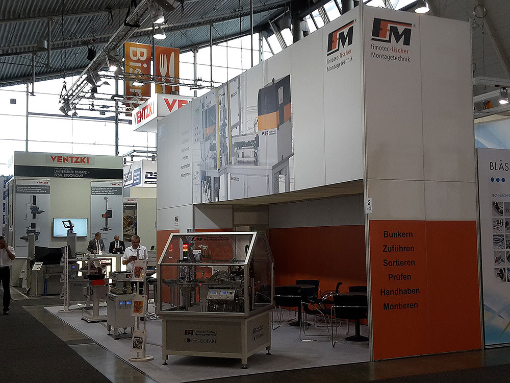 Kunde: Fimotec-Fischer, Motek, Stuttgart