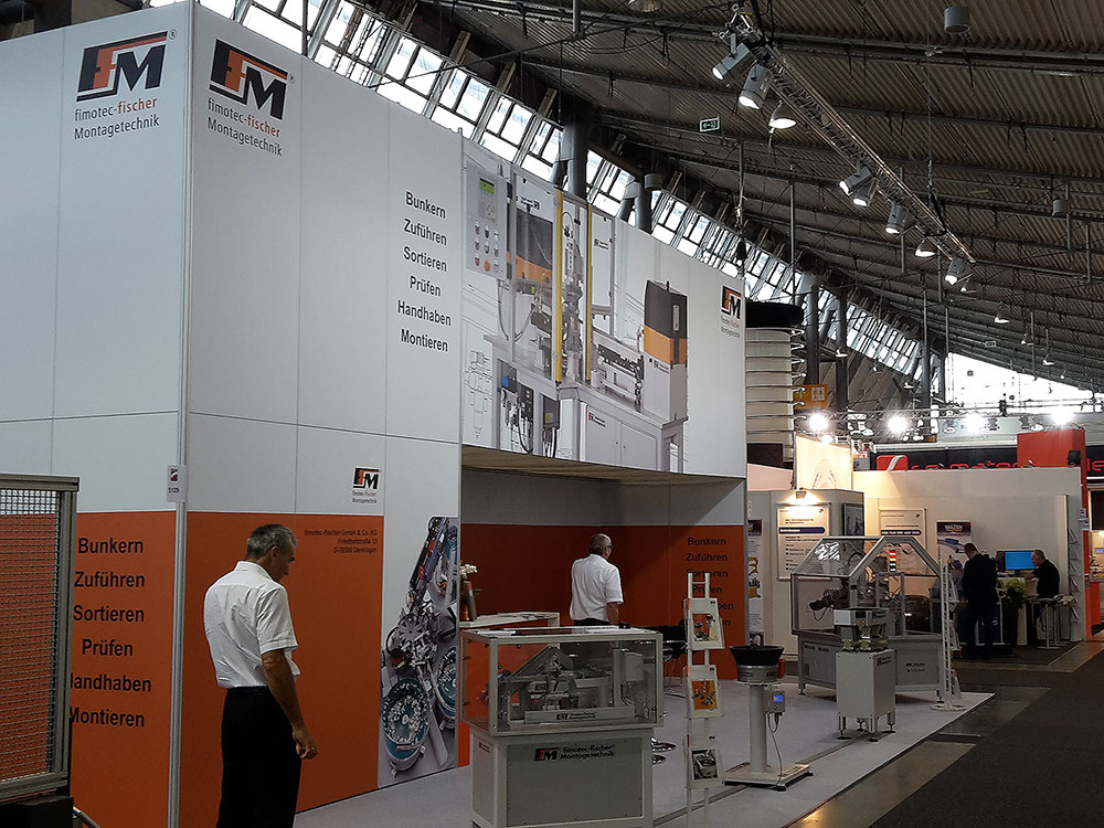 Kunde: Fimotec-Fischer, Motek, Stuttgart